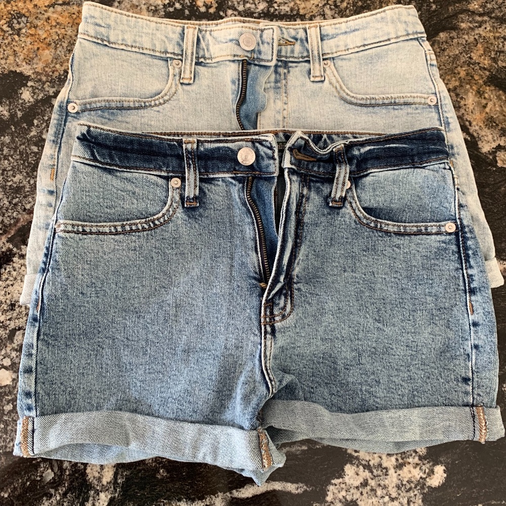 Lot of wild fable high waist denim shorts NWOT
